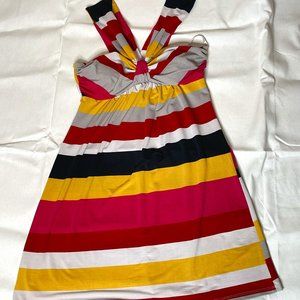 Women's Size Medium White, Red, and Yellow Top